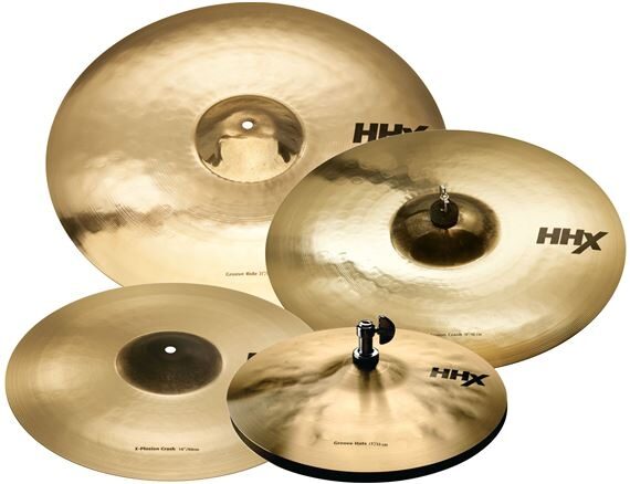 Sabian HHX Groove X-Plosion Cymbal Package, Main