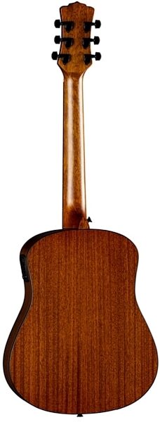 Luna Safari Tribal Travel Acoustic-Electric Guitar, Left-Handed (with Gig Bag), New, view