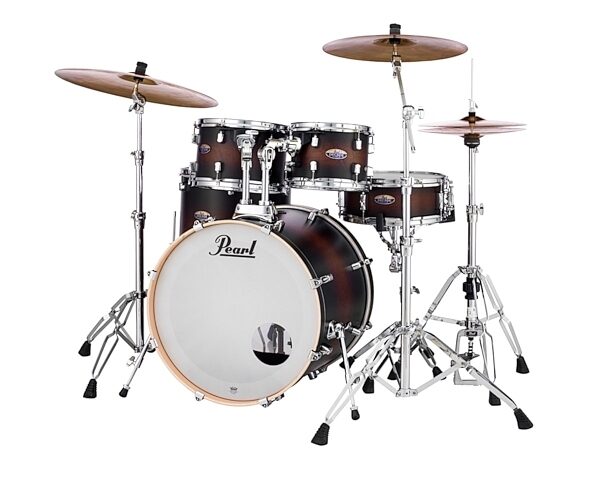 Pearl DM925S Decade Maple Drum Shell Kit, 5-Piece, Satin Burst