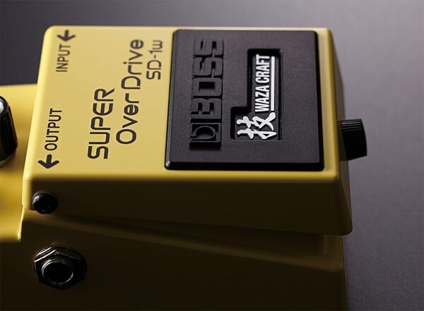 Boss SD-1w Waza Craft Special Edition Super Overdrive Pedal, New, Glamour View 2