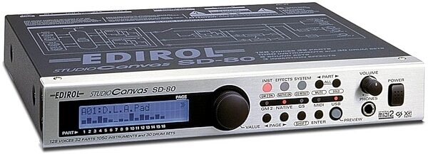 Edirol SD80 Studio Canvas USB MIDI Sound Module and Synthesizer, Main