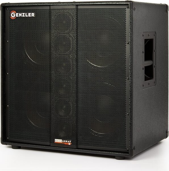 Genzler BA-2410-3 Bass Array Series 2 Cabinet (4x10", 1200 Watts, 4 Ohms), New, Action Position Back