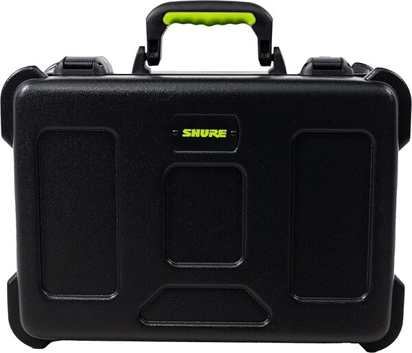 Shure x Gator Molded Wireless Handheld Microphone Case, Fits 7 Microphones, SH-MICCASEW07, Closed Side