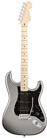 Fender American Deluxe Stratocaster HSS Electric Guitar (Maple with Case), Tungsten