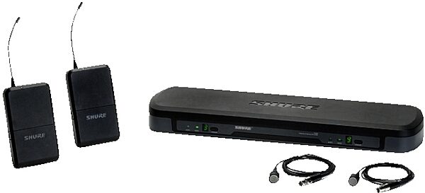 Shure PG188/PG185 Dual Lavalier Wireless System, Main