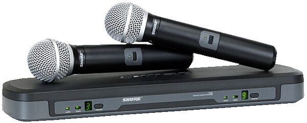 Shure PG288/PG58 Dual Vocal Wireless Microphone System, Main