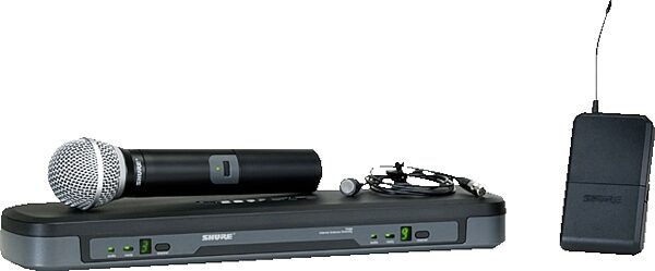 Shure PG1288/PG185 Vocal/Lavalier Combo Wireless System, Main