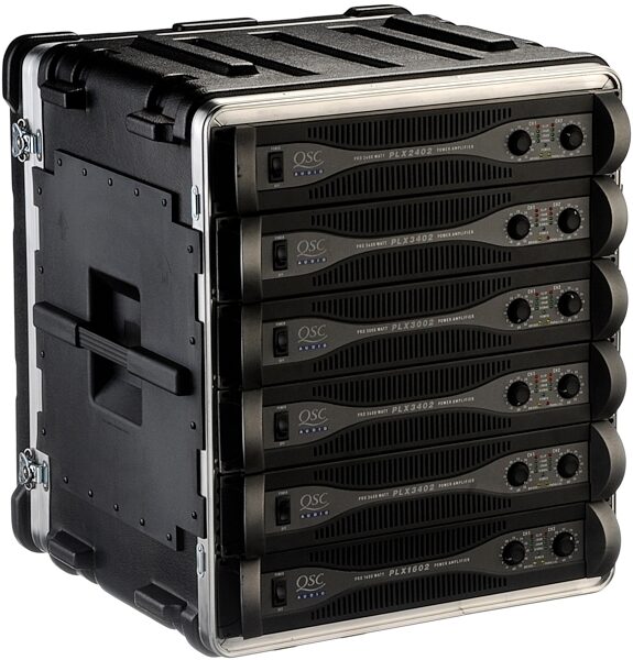 SKB 12 Unit Effects Rack Mount Case, Loaded with Optional Gear