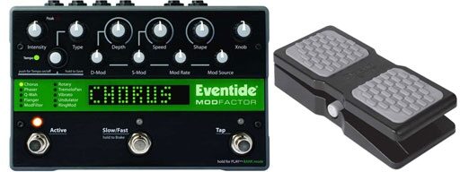 Eventide ModFactor Modulation Effects Pedal, Pack with Expression Pedal