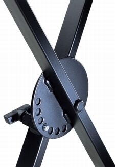 QuikLok QL623 Pro Series 3-Tier Heavy Duty X Keyboard Stand, Joint Closeup