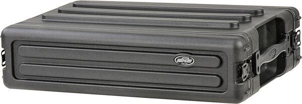 SKB Roto-Molded Shallow Rack Case, 2-Space, Action Position Back