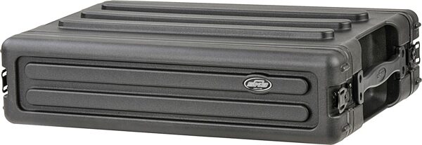 SKB Roto-Molded Shallow Rack, 2-Space, Detail Side