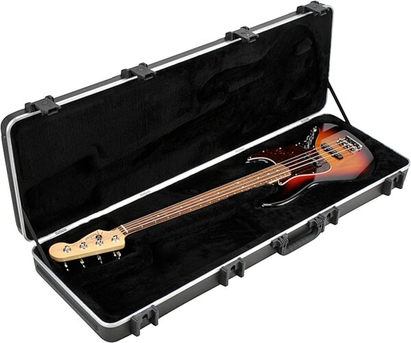 SKB 1SKB-44PRO Hardshell TSA Electric Bass Guitar Case, New, Action Position Back