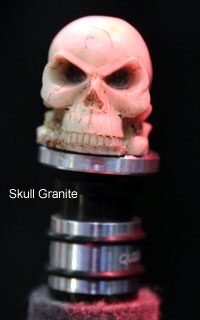 Trick Cymbal Topper, Skull Granite