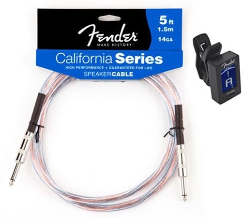 Fender California Speaker Cable, 14GA with Tuner