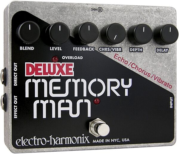 Electro-Harmonix Deluxe Memory Man Delay Pedal, Main