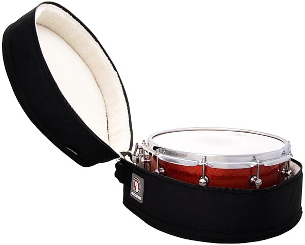 Ahead Armor Padded Snare Drum Bag, 6.5x14 Inch, AR3006, Open