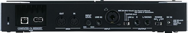 Roland Sonic Cell Synthesizer Module with USB Audio Interface, Back