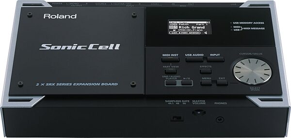 Roland Sonic Cell Synthesizer Module with USB Audio Interface, Front