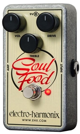 Electro-Harmonix Soul Food Overdrive Pedal, New, Main