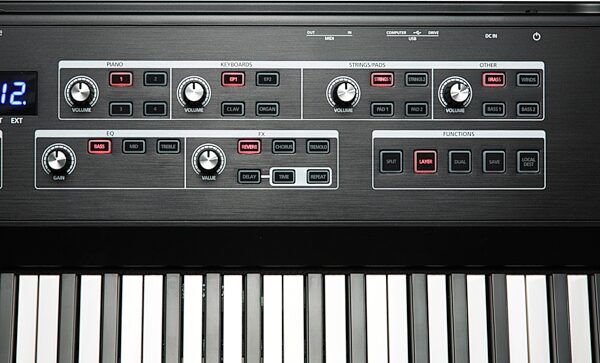 Kurzweil SP1 Stage Piano, 88-Key, New, Detail