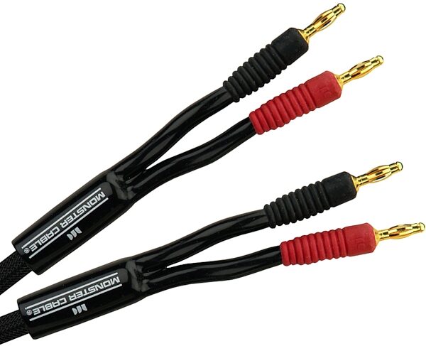 Monster Cable Studio Pro 1000 Speaker Cable (Banana to Banana Plugs), Main