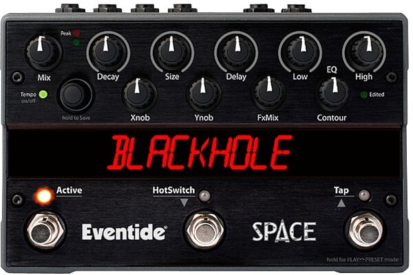 Eventide Space Reverb Pedal, New, Main