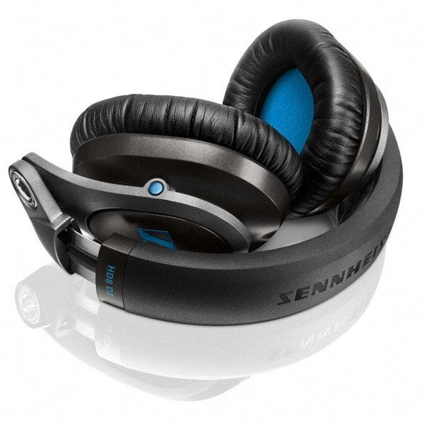 Sennheiser HD8 DJ Headphones, Folded