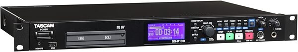 TASCAM SS-R100 Solid-State Recorder, Left