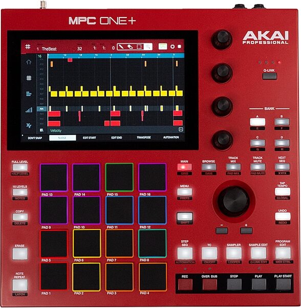 Akai MPC One+ Standalone Music Production System, New, Action Position Back