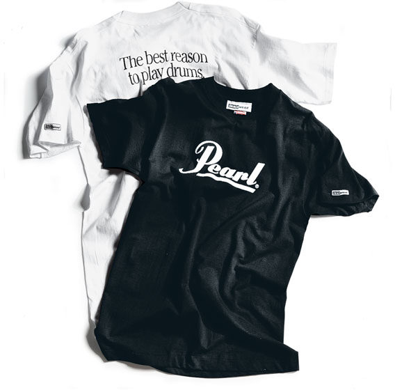 Pearl Basic Logo T-Shirt, Black, XL, Main