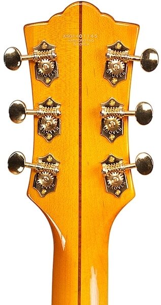 Guild Starfire VI Semi-Hollowbody Electric Guitar (with Case), Headstock Back