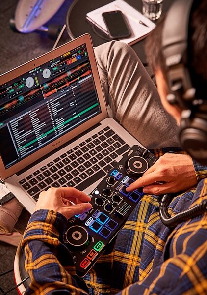 Hercules DJControl Starlight DJ Controller, New, Action Position Back