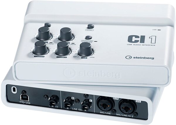 Steinberg CI1 USB Audio Interface, Front and Back (NOTE ONLY ONE INCLUDED)