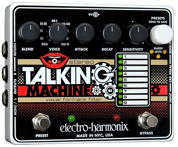 Electro-Harmonix Stereo Talking Machine Pedal, Main