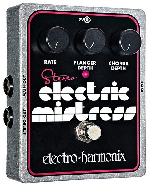 Electro-Harmonix Stereo Electric Mistress Flanger Pedal, Main