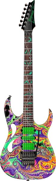 Ibanez PIA77 Steve Vai Electric Guitar (with Case), Action Position Back