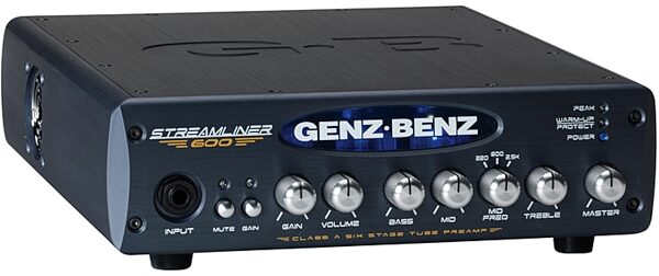 Genz Benz Streamliner 600 Bass Amplifier Head (600 Watts), Main