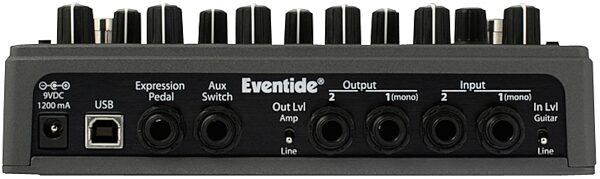 Eventide Space Reverb Pedal, New, Rear