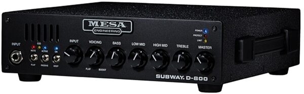 Mesa/Boogie Subway D-800 Bass Guitar Amplifier Head (800 Watts), New, view