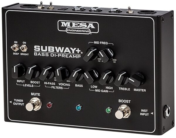 Mesa/Boogie Subway Plus Bass Guitar Preamp and Direct Box, view