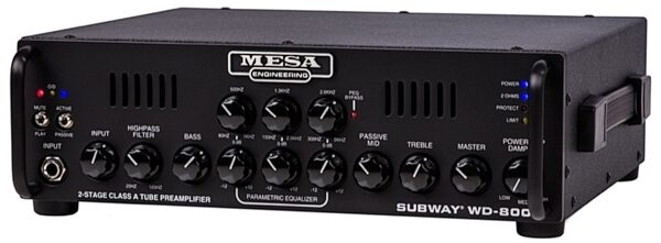 Mesa/Boogie Subway WD-800 Hybrid Bass Guitar Amplifier Head (800 watts), New, view