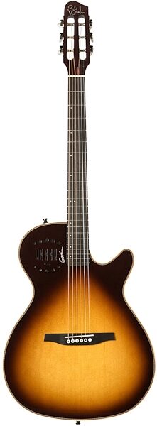 Godin Multiac Steel Duet Ambience Acoustic-Electric (with Gig Bag), Sunburst