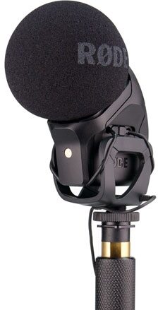 Rode SVMP Stereo VideoMic Pro Condenser Microphone, Mounted