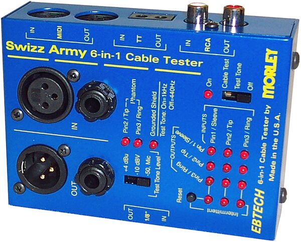 EBTech Swizz Army 6 in 1 Cable Tester, Main