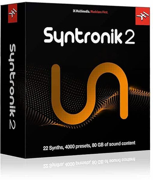IK Multimedia Syntronik 2 Virtual Synthesizer Software, Digital Download, Main