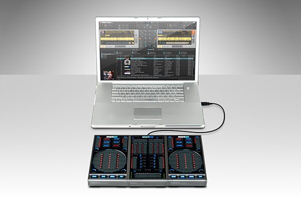Stanton SCS3 System DJ Controller Package, In Use (Laptop Not Included)