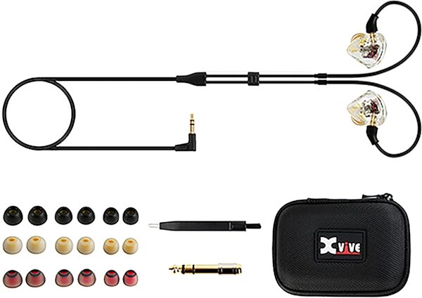 Xvive U45T9 5.8GHz Wireless In-Ear Wireless Monitor System with T9 Earphones, New, Action Position Back