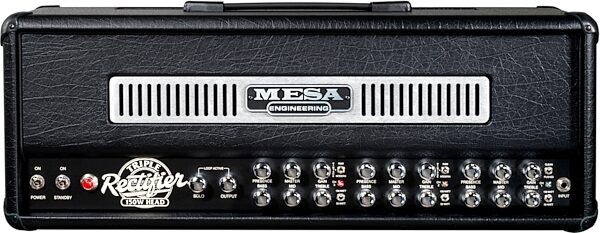 Mesa/Boogie Triple Rectifier Tube Guitar Amplifier Head (150 Watts), New, Action Position Back