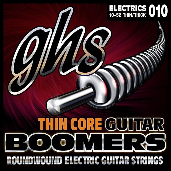 GHS Thin Core Boomers Electric Guitar Strings, Thin Thick